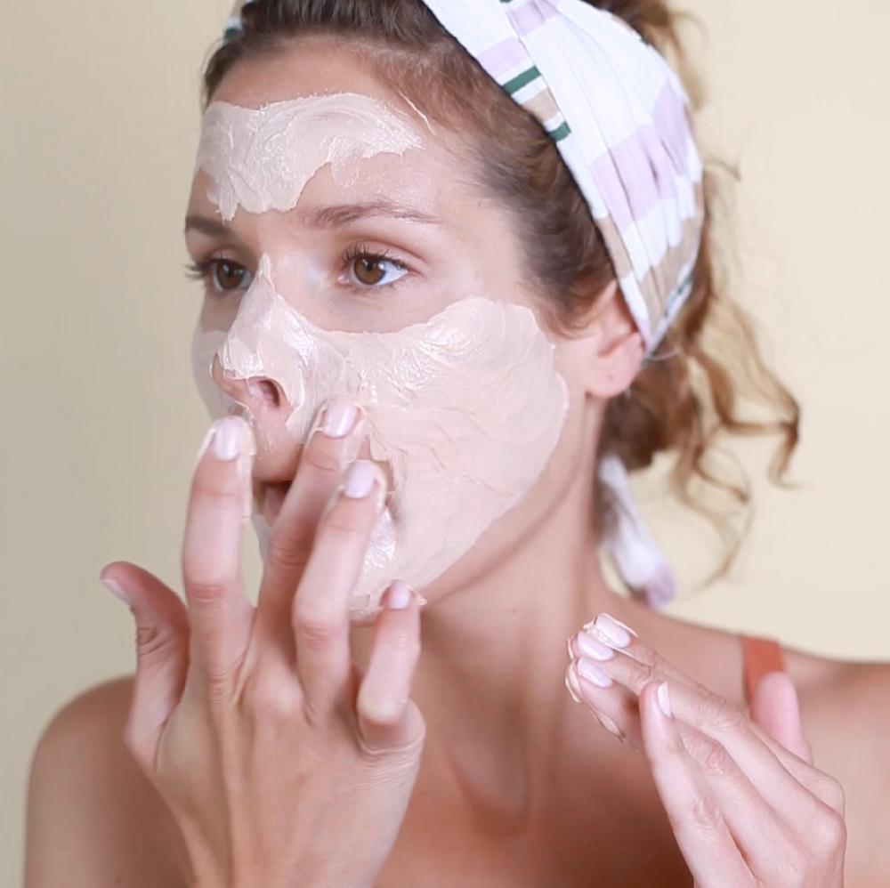 Les Poulettes Masque Éclat Revitalisant à L'Argile Rose