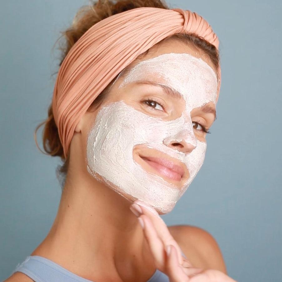 Les Poulettes Masque Exfoliant Perfecteur 60'' à L'Argile Blanche
