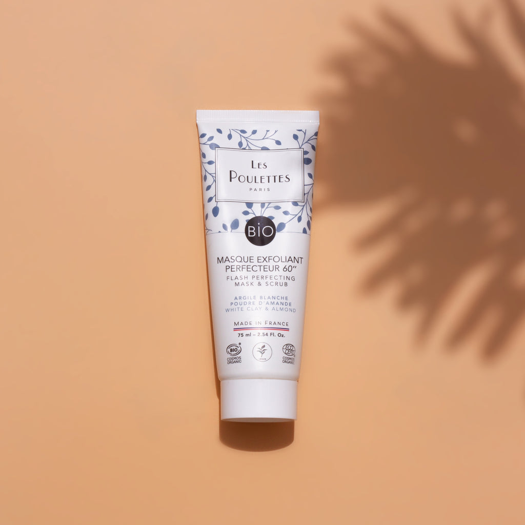 les poulettes Masque Exfoliant Perfecteur 60'' à l'Argile Blanche