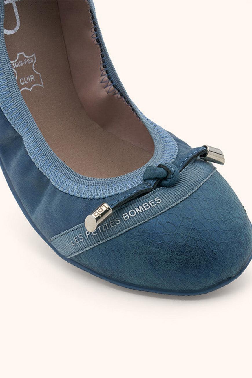 Les P'tites Bombes BALLERINES JELINIA BLEU
