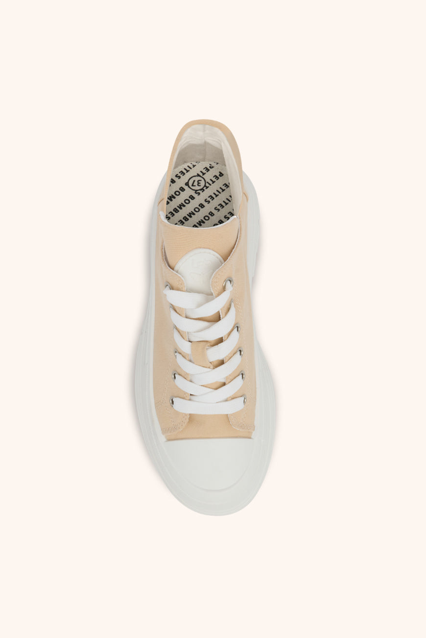 Les P'tites Bombes BASKETS DENISSA BEIGE