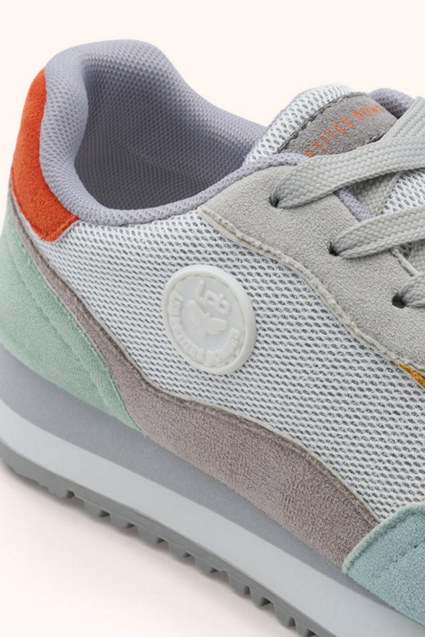 Les P'tites Bombes BASKETS LEXIE GRIS