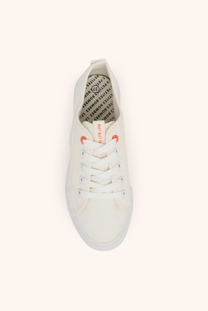 Les P'tites Bombes BASKETS LOLA BLANC