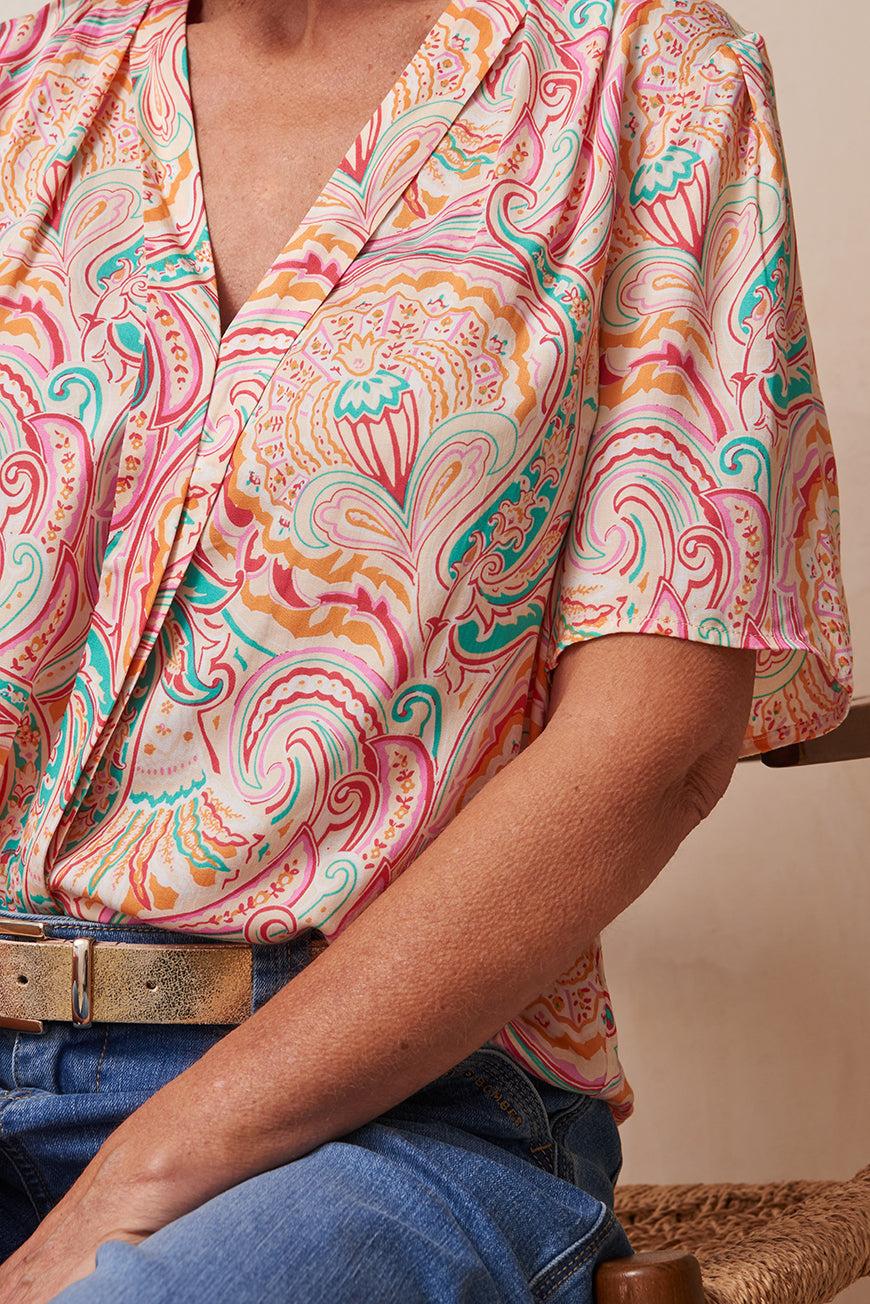 Les P'tites Bombes BLOUSE AURELY PRINT TOLU
