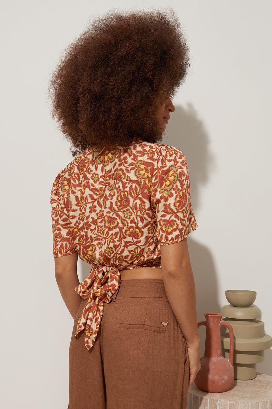 Les P'tites Bombes BLOUSE IQRA PRINT DAHLIA