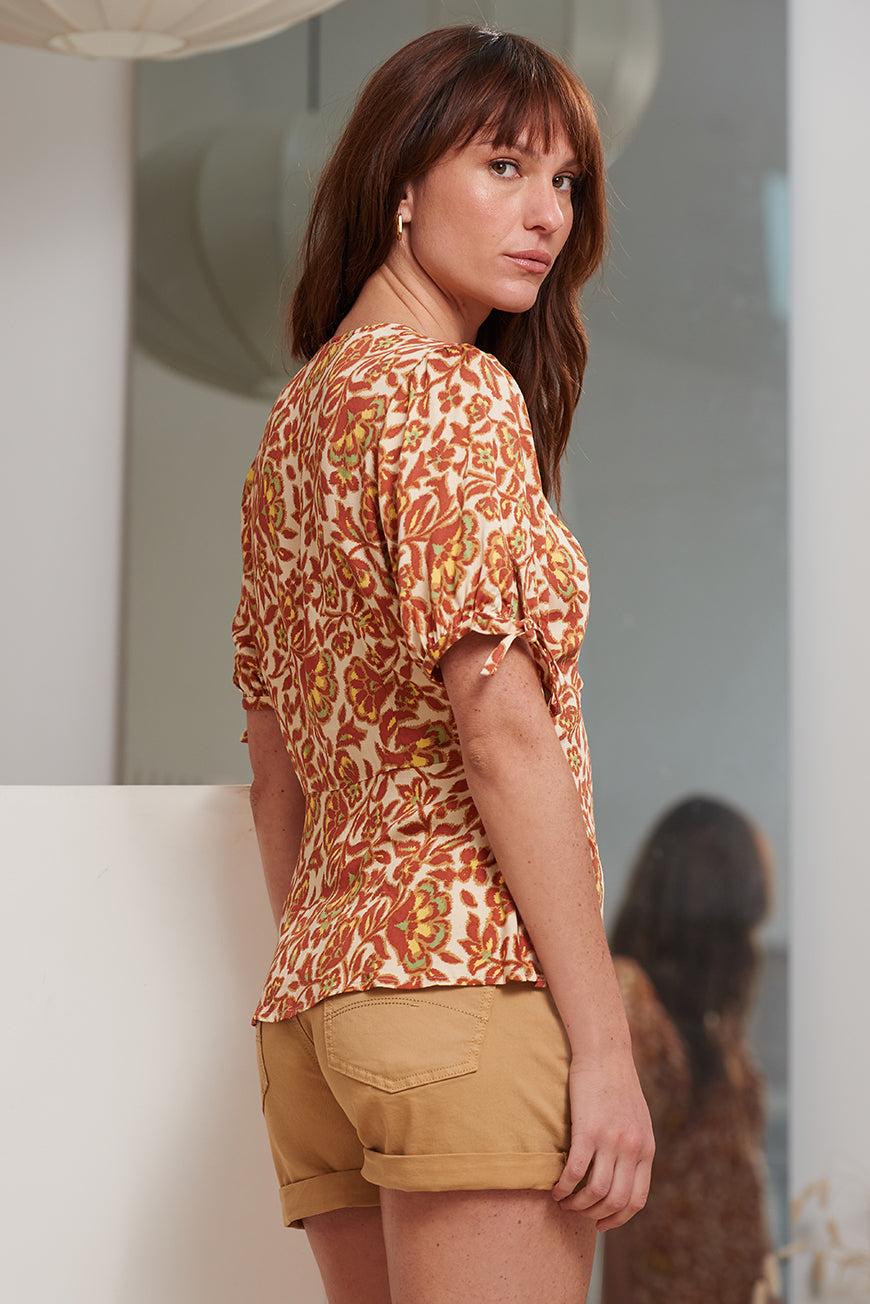 Les P'tites Bombes BLOUSE LOVELY PRINT DAHLIA