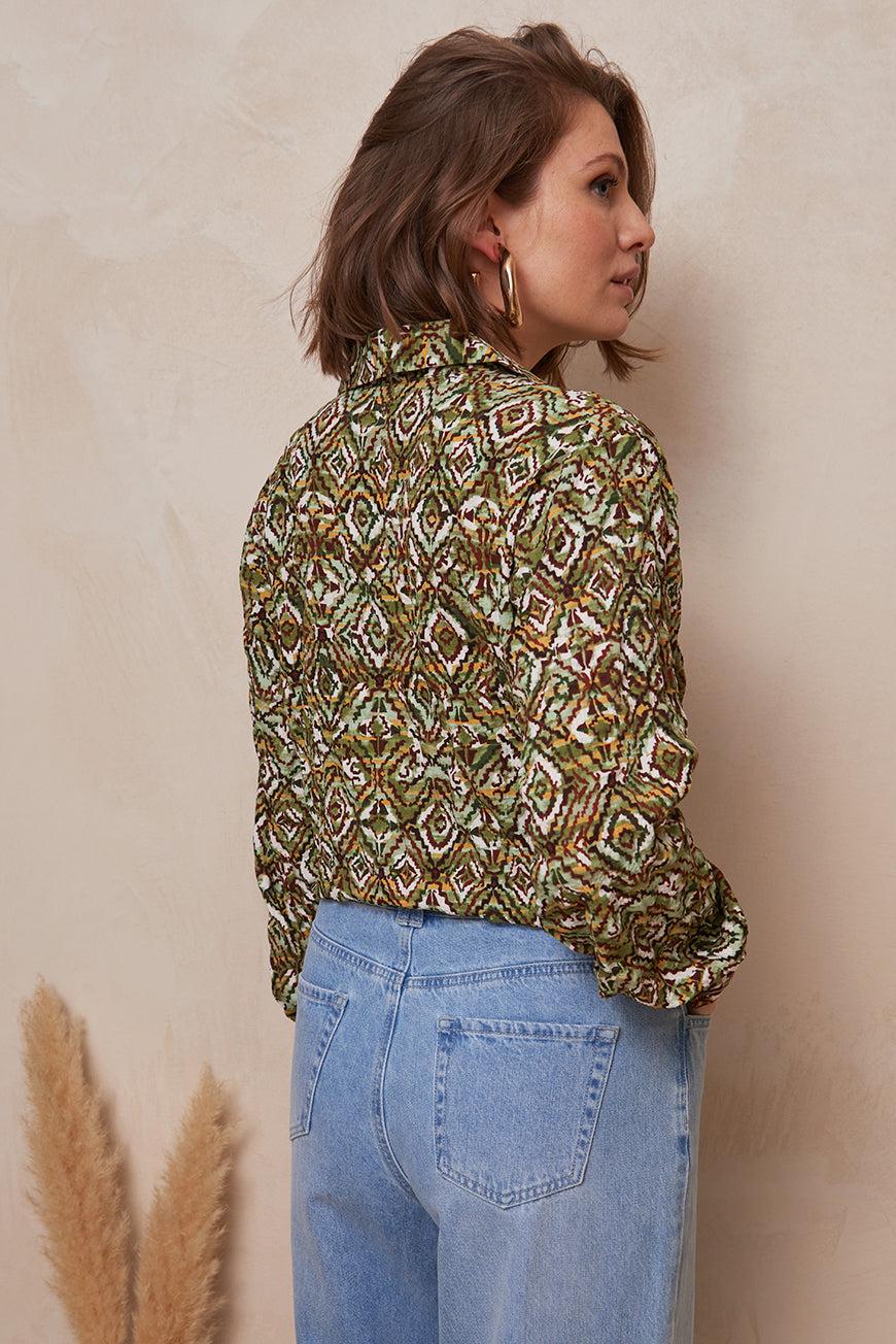 Les P'tites Bombes CHEMISE À NOUER FAVA