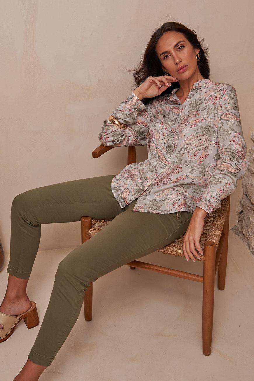 Les P'tites Bombes CHEMISE ILEF PRINT KAHLO