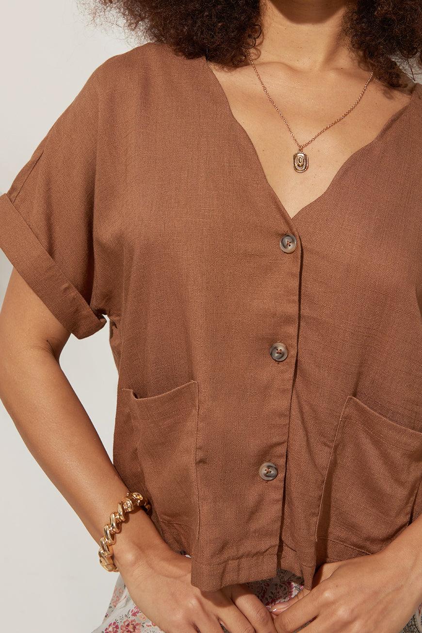 Les P'tites Bombes CHEMISE LILYROSE CAFE