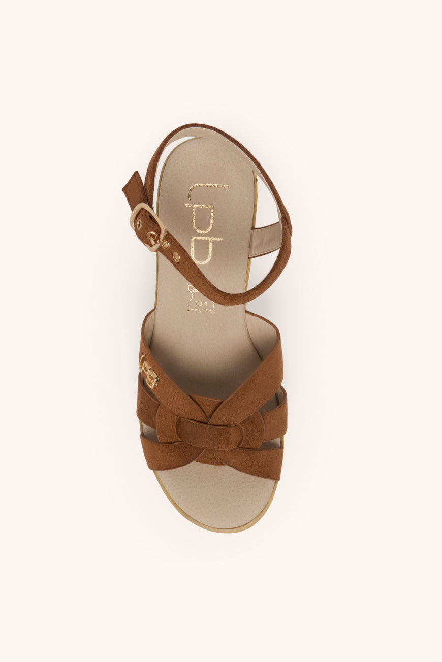 Les P'tites Bombes COMPENSEES LEANA CAMEL SUEDINE