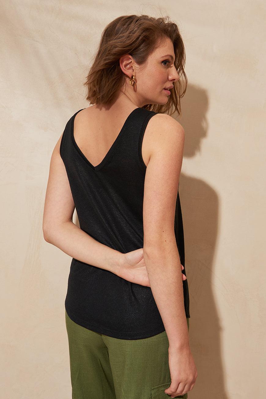 Les P'tites Bombes DEBARDEUR FADILA NOIR