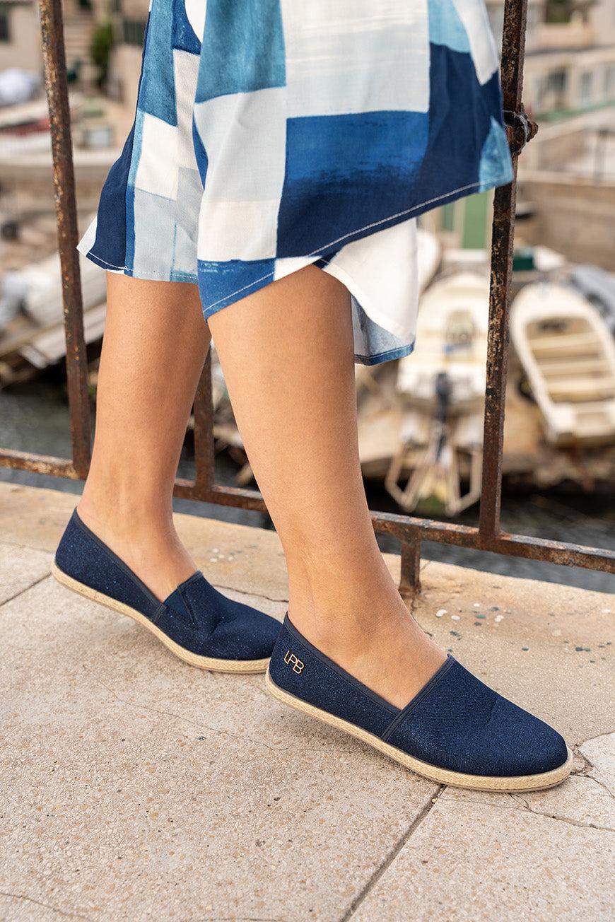 Les P'tites Bombes ESPADRILLE LYZIANE MARINE