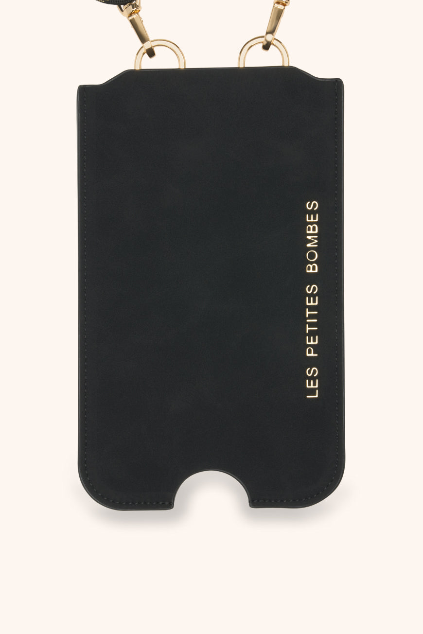 Les P'tites Bombes ETUI SMARTPHONE GO NOIR