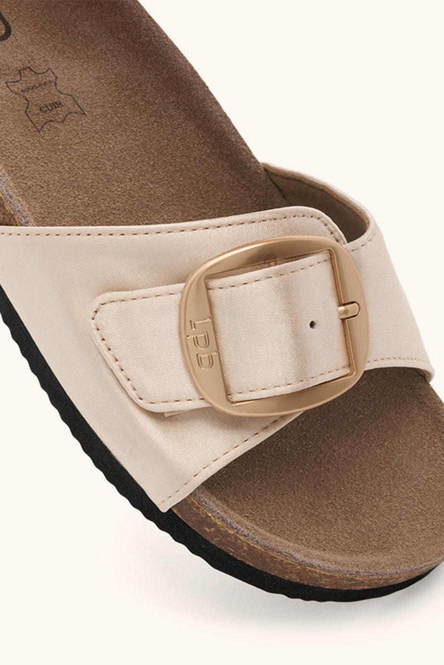 Les P'tites Bombes MULES FLEURICE CRAIE SATIN