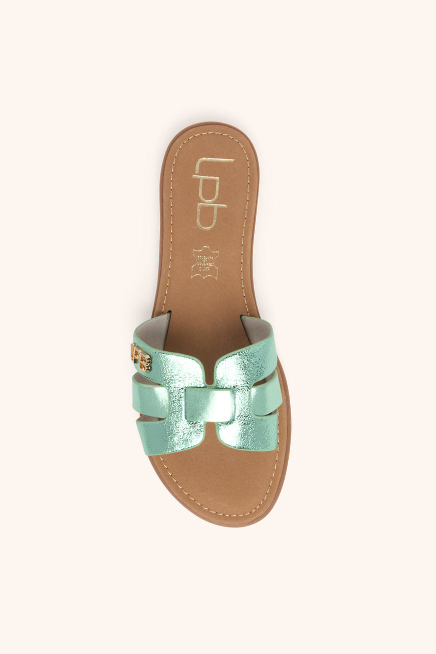 Les P'tites Bombes MULES LINA AMANDE METAL