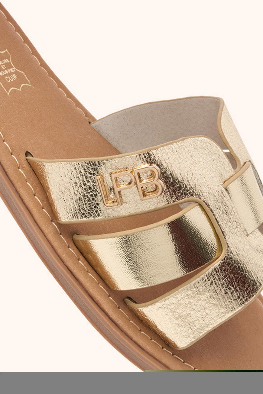 Les P'tites Bombes MULES LINA OR METAL