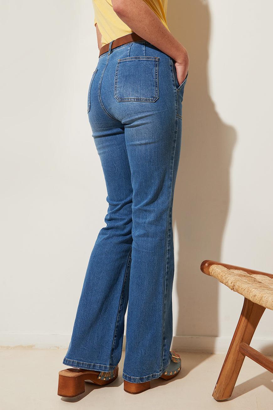 Les P'tites Bombes PANTALON BOOTCUT RELAX JANIS