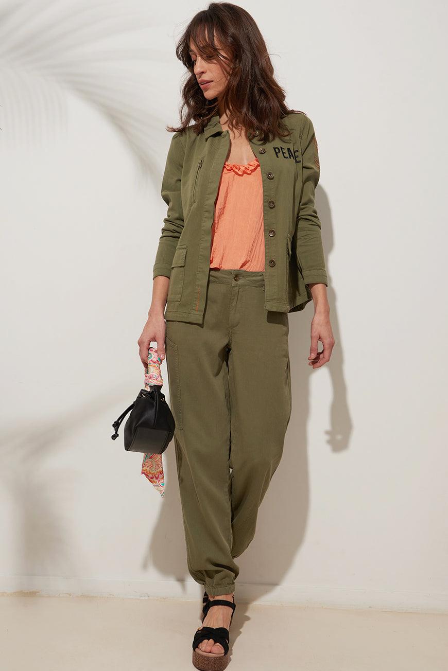 les p'tites bombes PANTALON IOANA KAKI