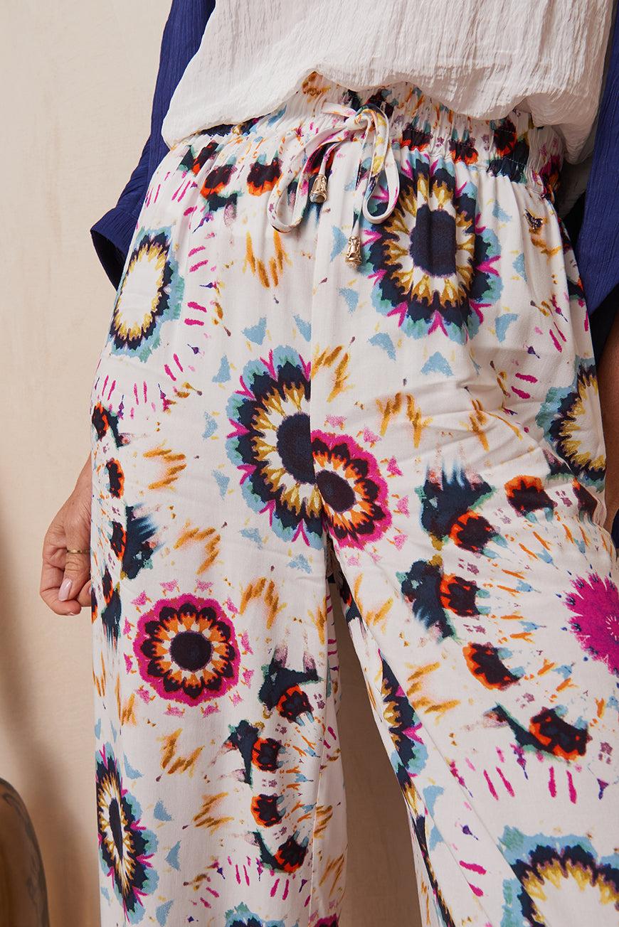 Les P'tites Bombes PANTALON LARGE ET FLUIDE DALIDA