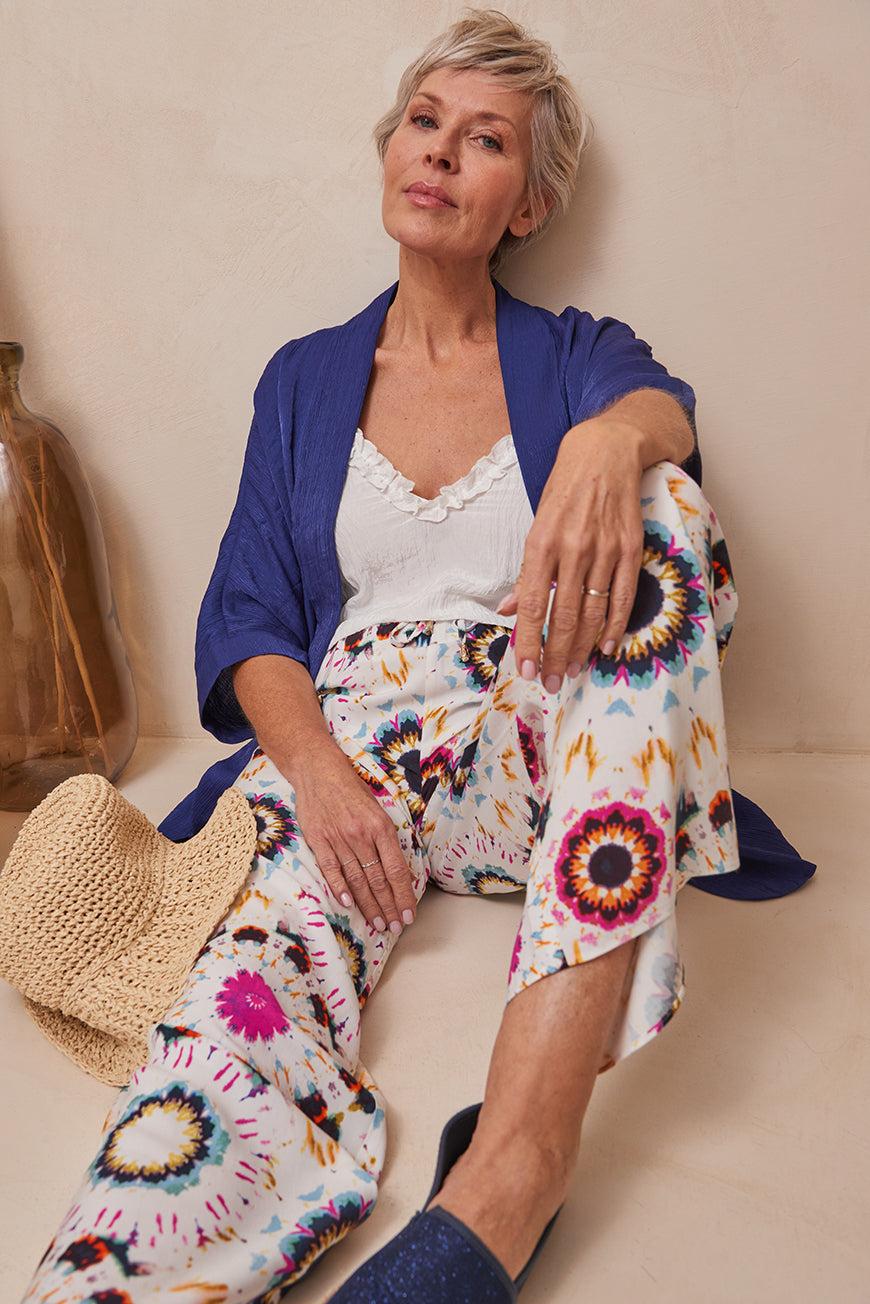 Les P'tites Bombes PANTALON LARGE ET FLUIDE DALIDA