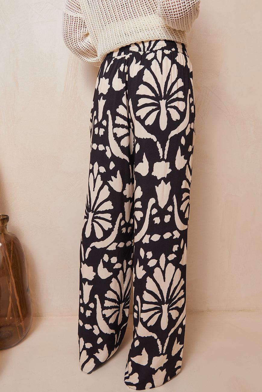 Les P'tites Bombes PANTALON LARGE ET FLUIDE DALIDA