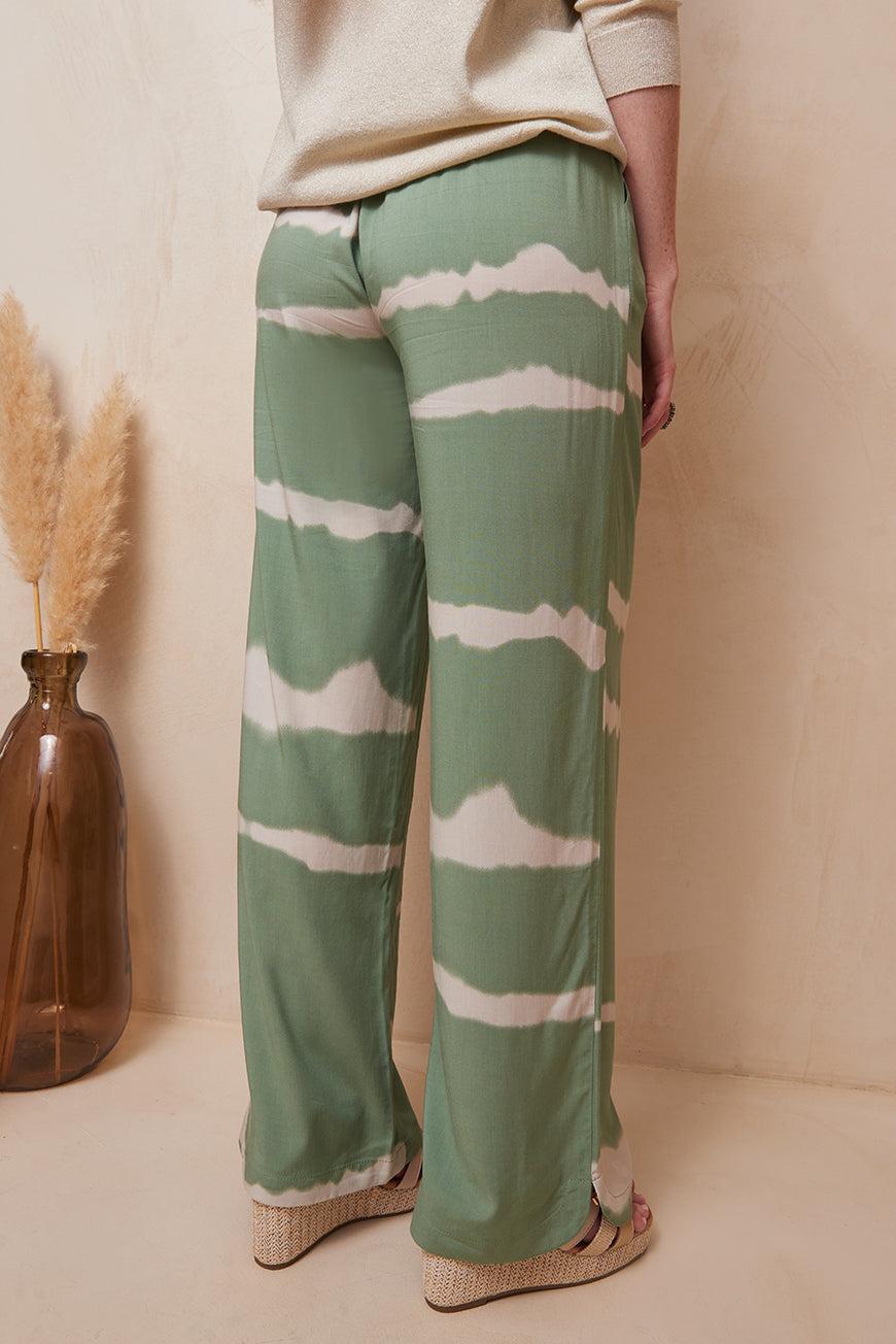 Les P'tites Bombes PANTALON LARGE TIE AND DYE ISSA