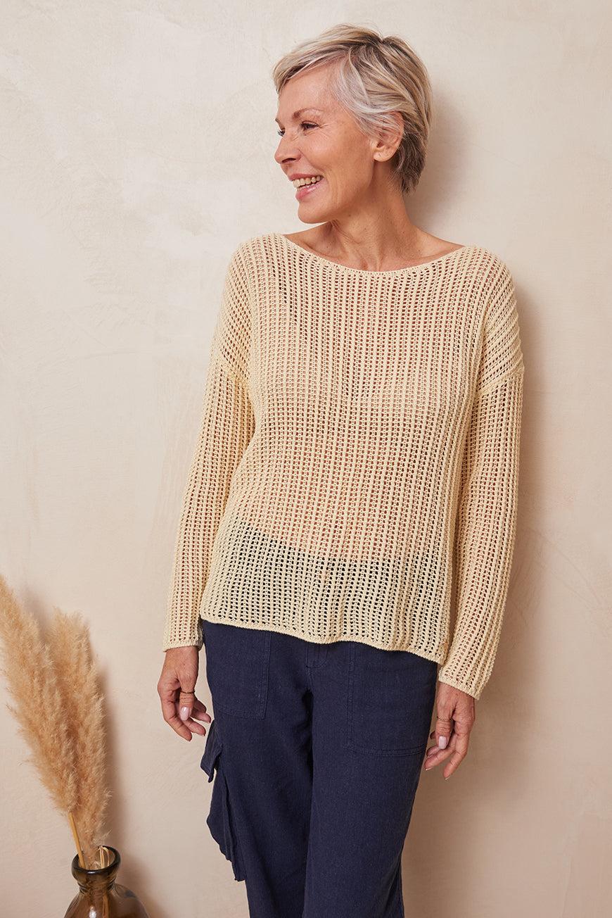 Les P'tites Bombes PULL EN CROCHET LIVIANE