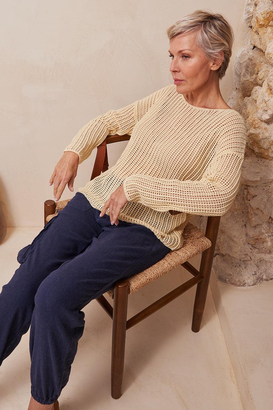 Les P'tites Bombes PULL EN CROCHET LIVIANE