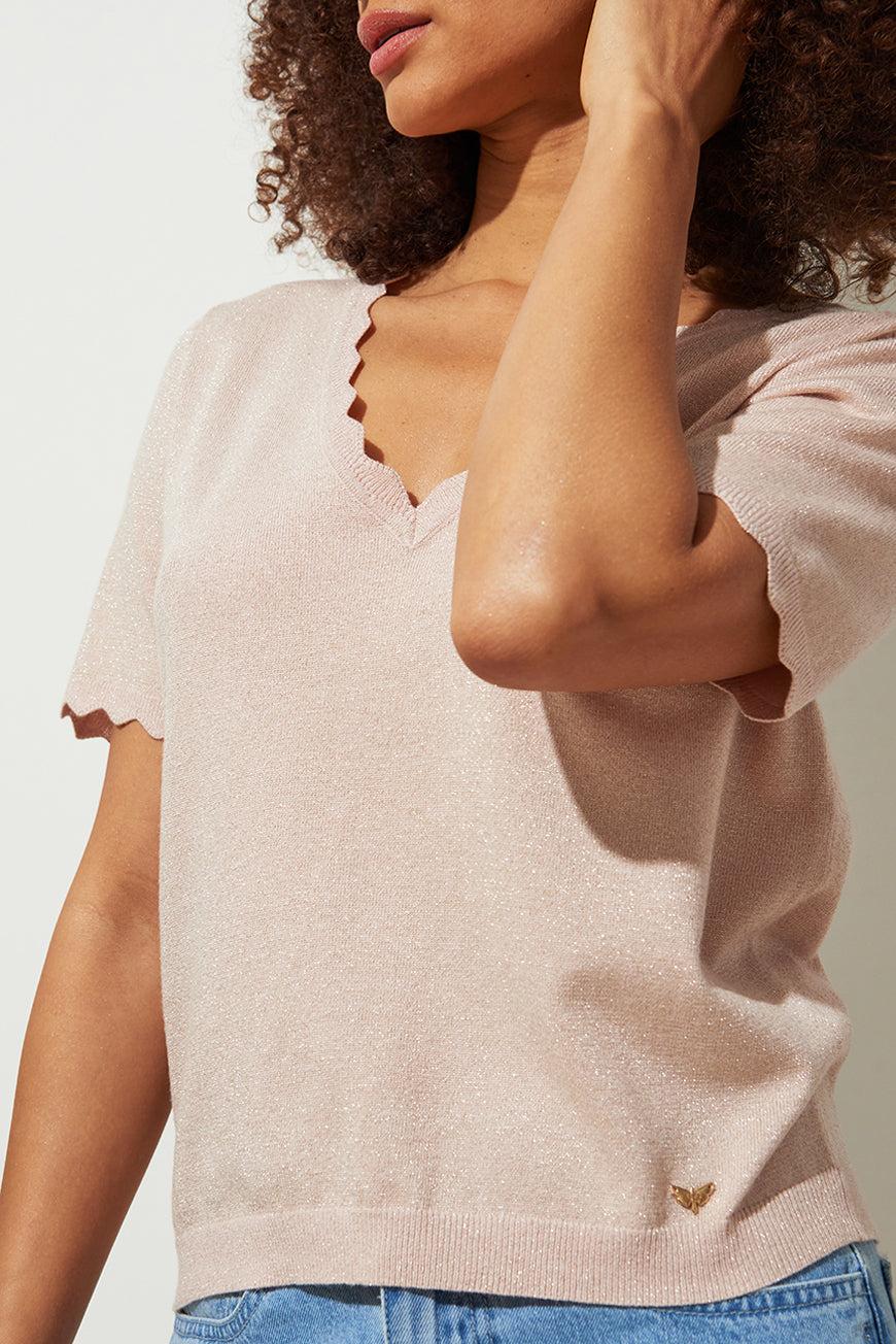 Les P'tites Bombes PULL LOISE DRAGEE