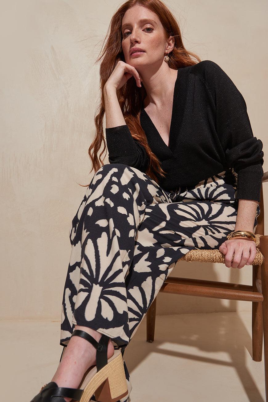 les p'tites bombes PULL PAILLETÉ JAMELIA