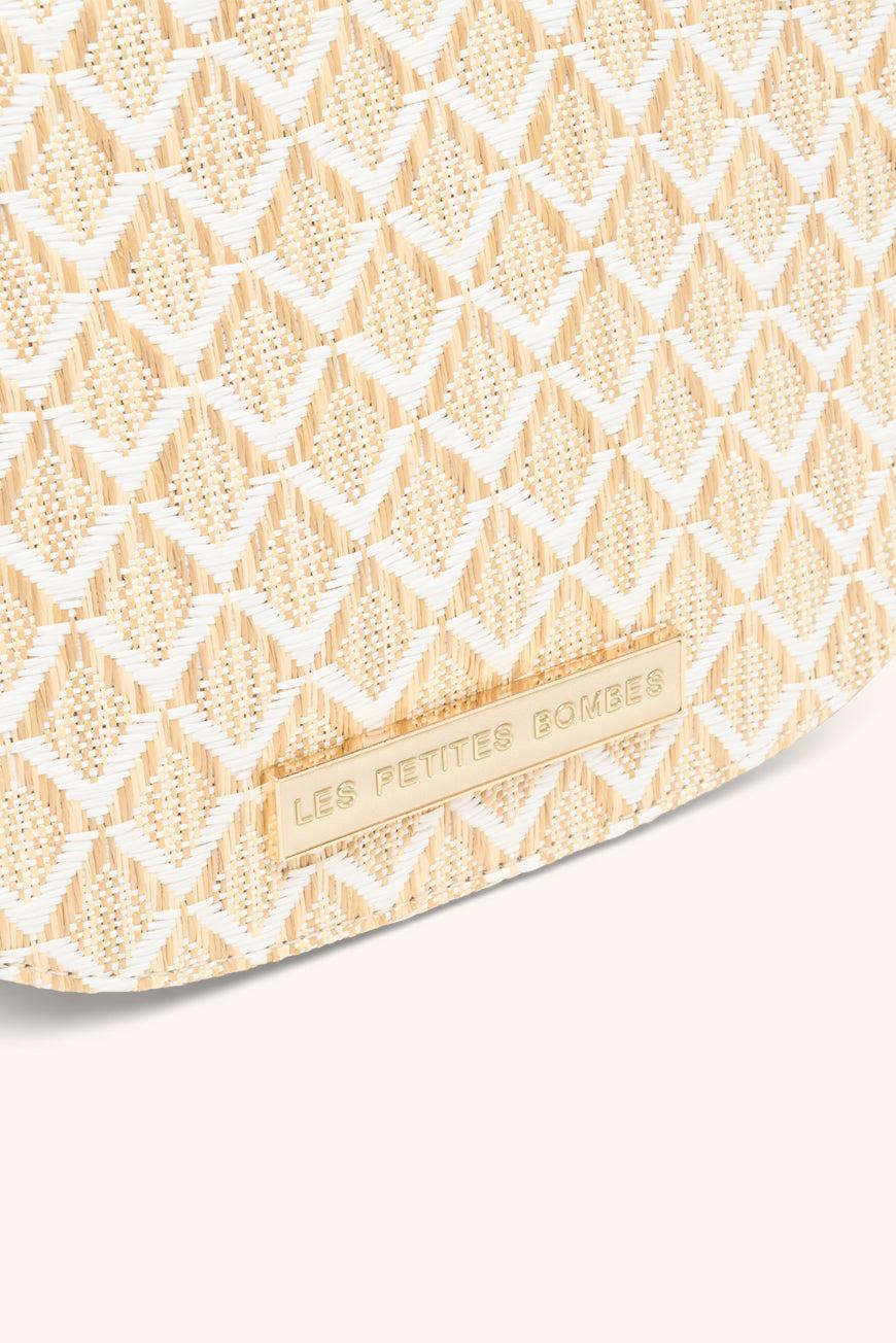 Les P'tites Bombes SAC A MAIN FABRICIA BLANC