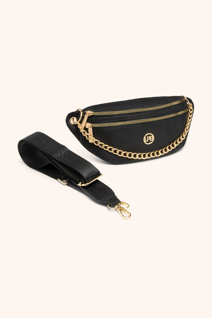 les p'tites bombes SAC BANANE LEONA NOIR