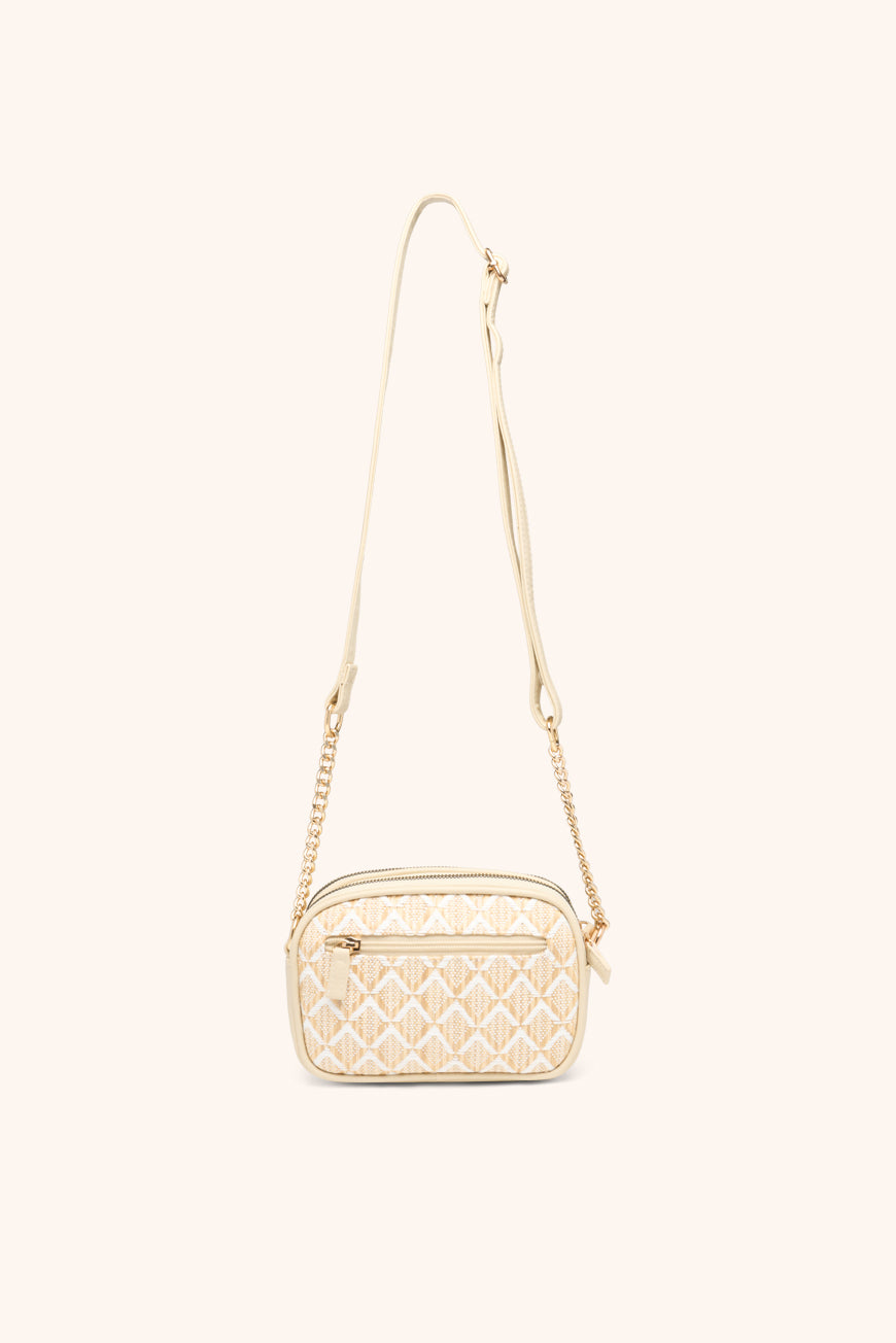 Les P'tites Bombes SAC BANDOULIERE ALBANE BLANC