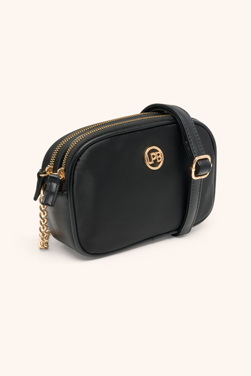 les p'tites bombes SAC BANDOULIERE ALBANE NOIR