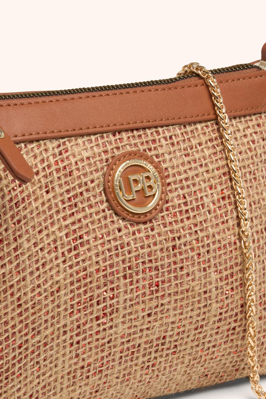 Les P'tites Bombes SAC BANDOULIERE LAINA ROUGE