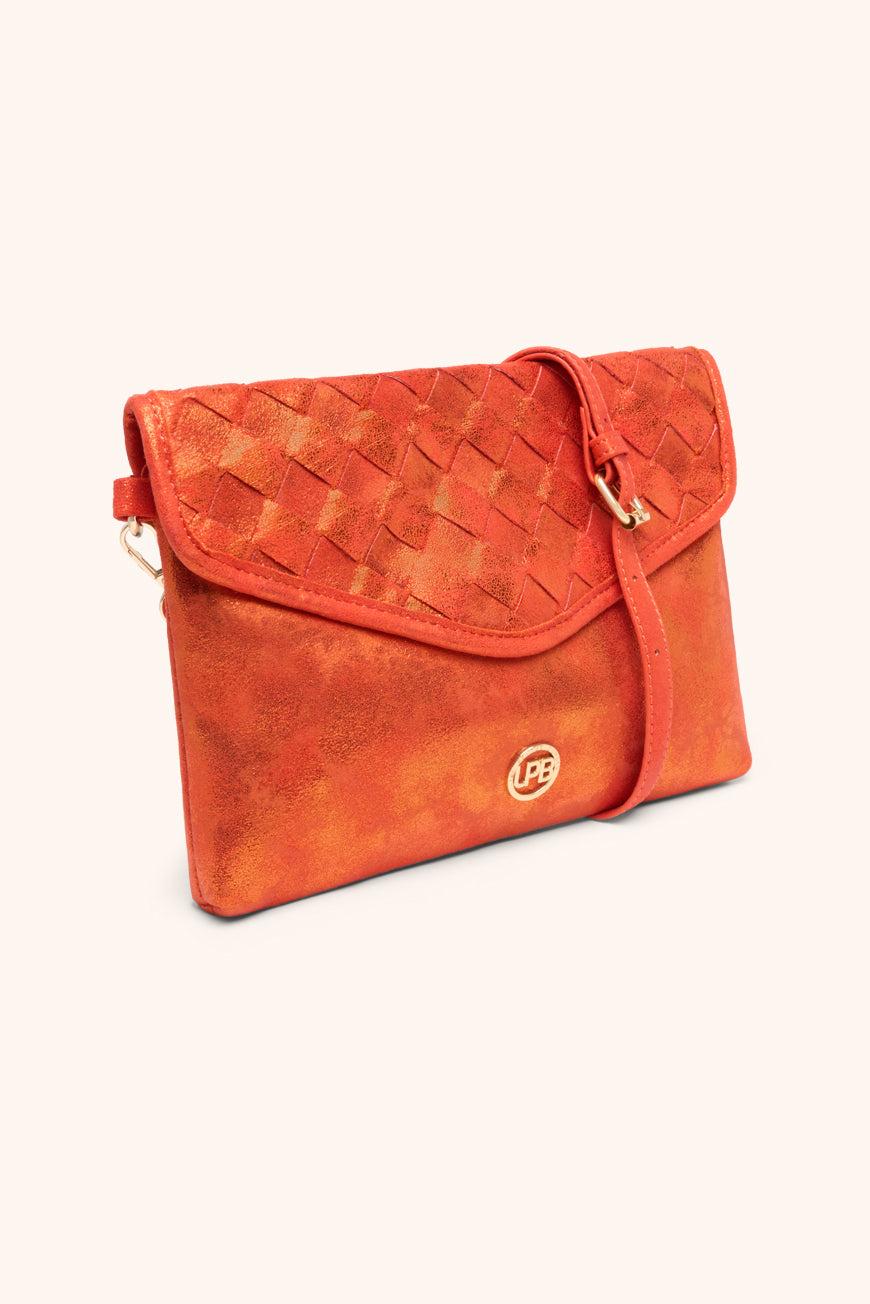 les p'tites bombes SAC BANDOULIERE LEONORE ORANGE