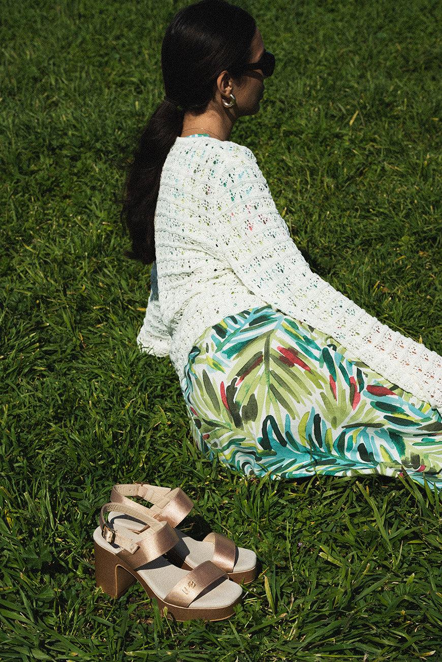 Les P'tites Bombes SANDALES A TALON LISA CAFE