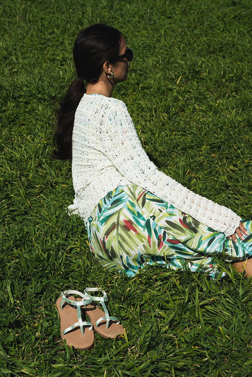 les p'tites bombes SANDALES BULLE VERT D'EAU SATIN