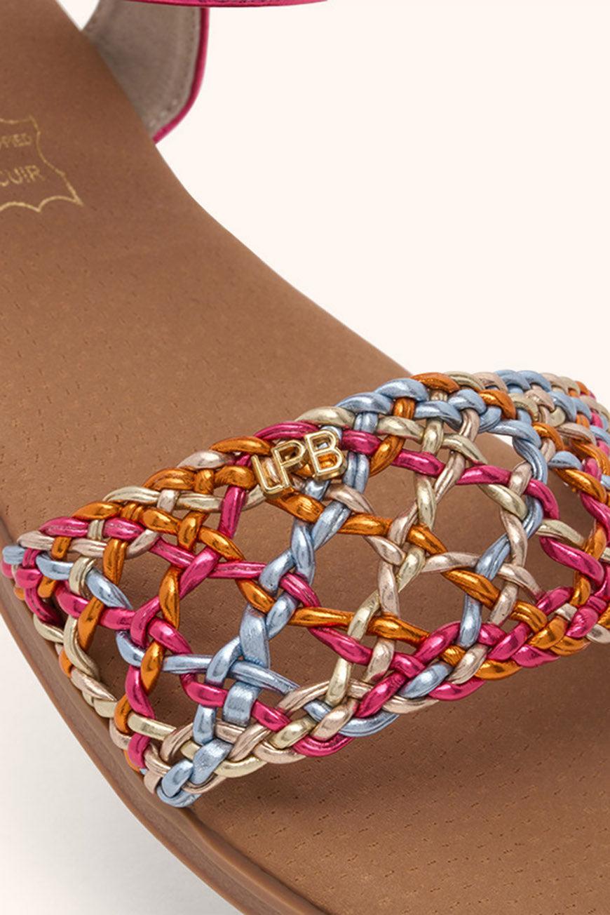 Les P'tites Bombes SANDALES LAYA MULTICO METAL