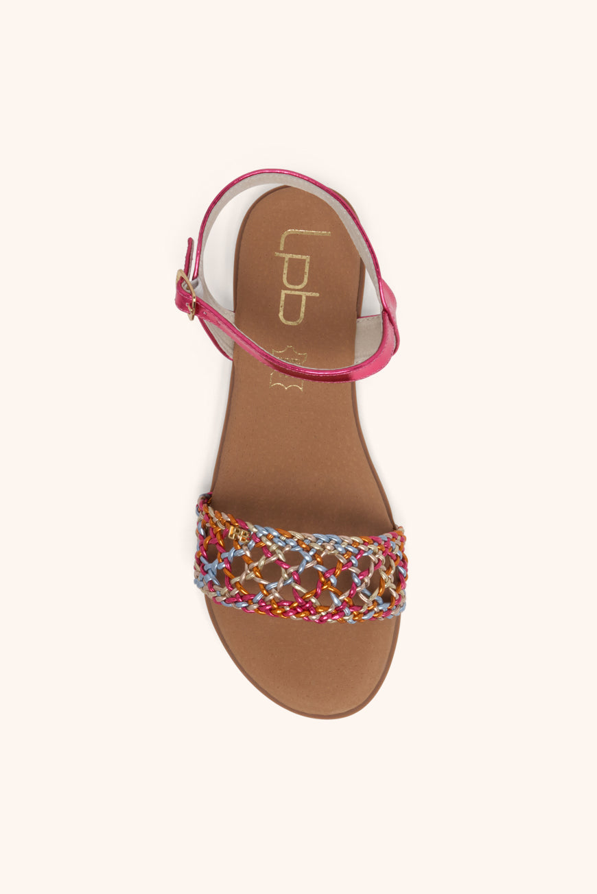 Les P'tites Bombes SANDALES LAYA MULTICO METAL