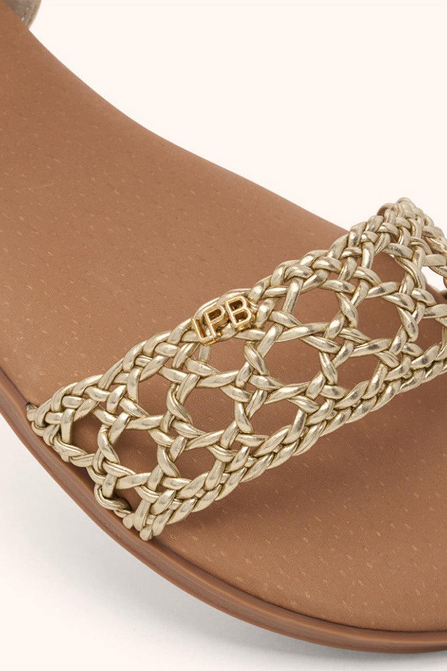 Les P'tites Bombes SANDALES LAYA OR METAL