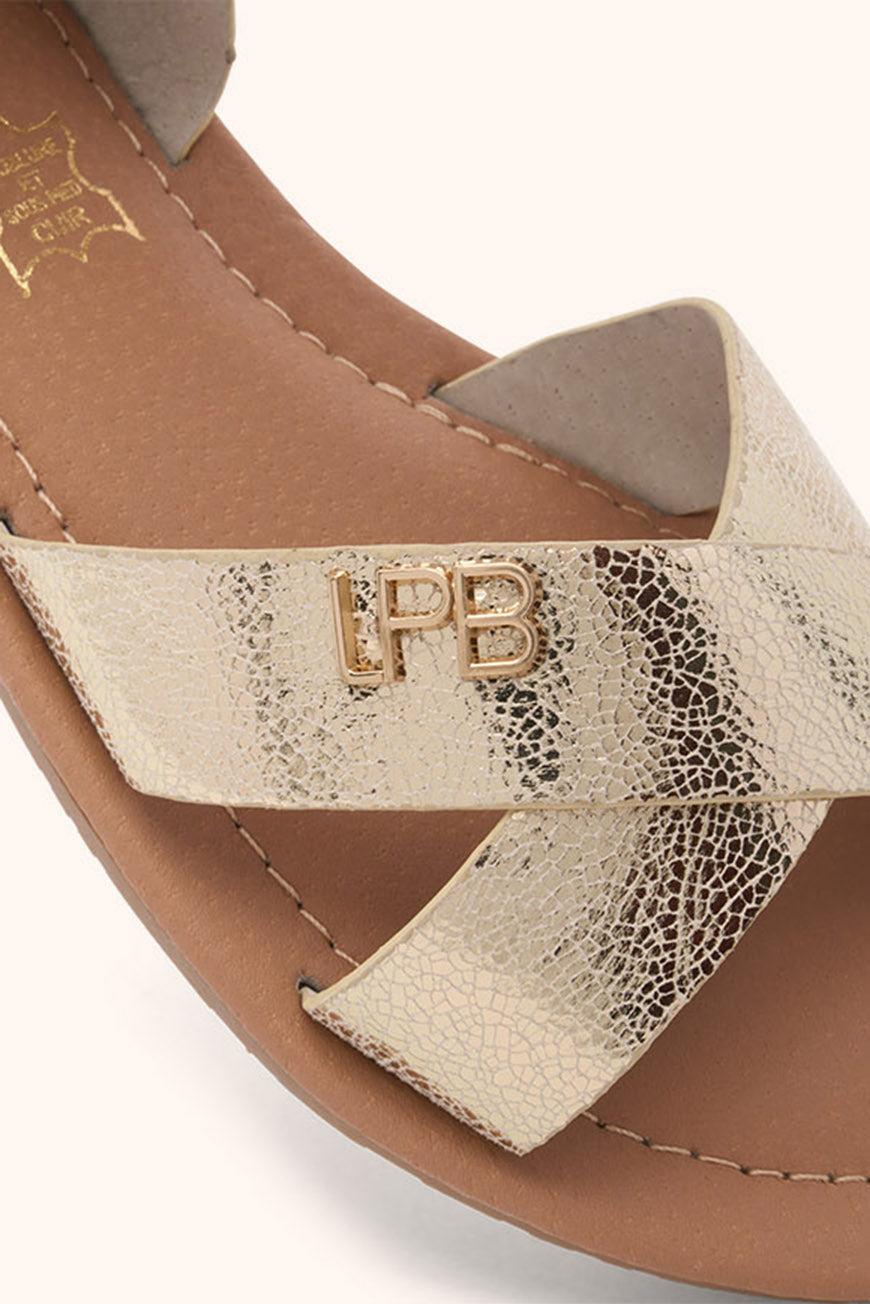 Les P'tites Bombes SANDALES LENA OR METAL