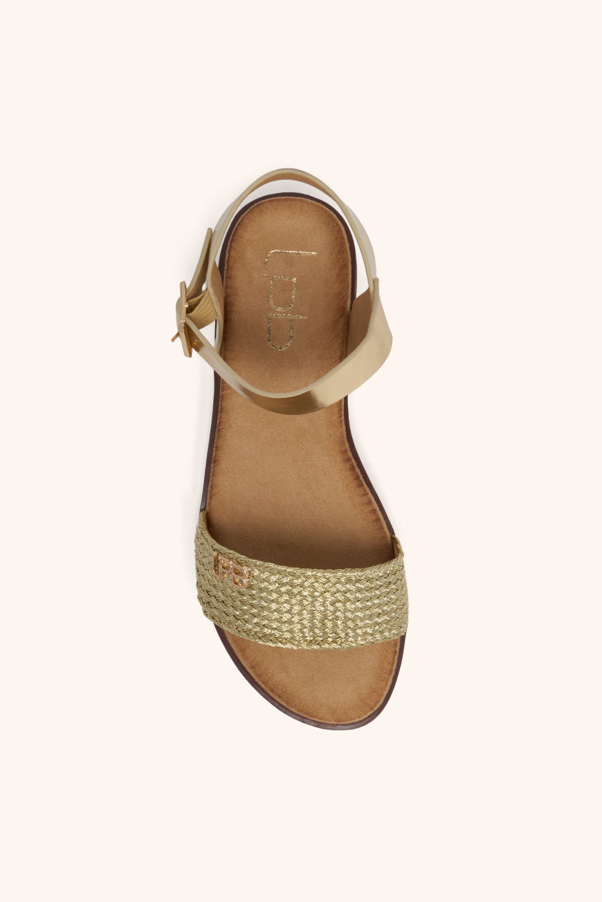 Les P'tites Bombes SANDALES LEONIE OR