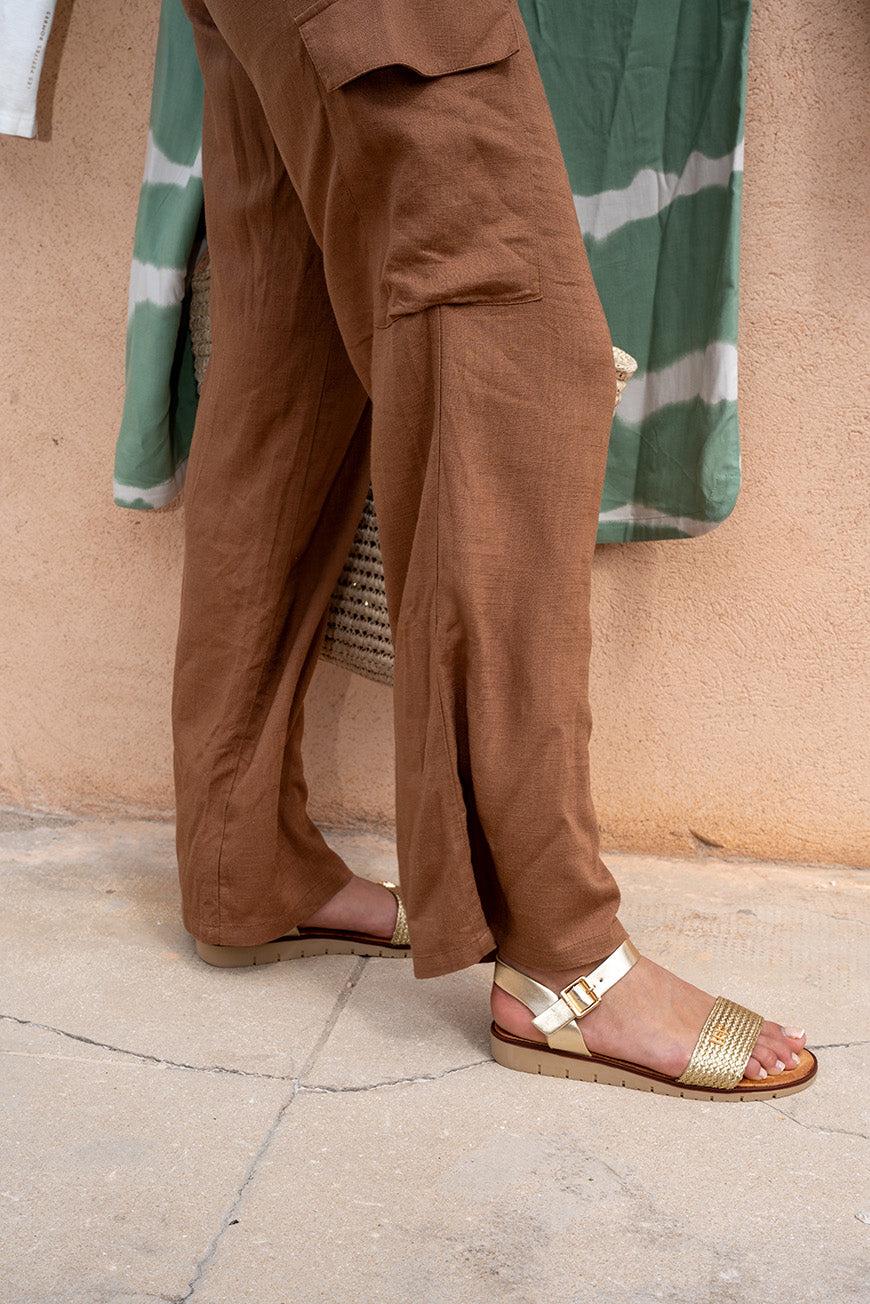 Les P'tites Bombes SANDALES LEONIE OR