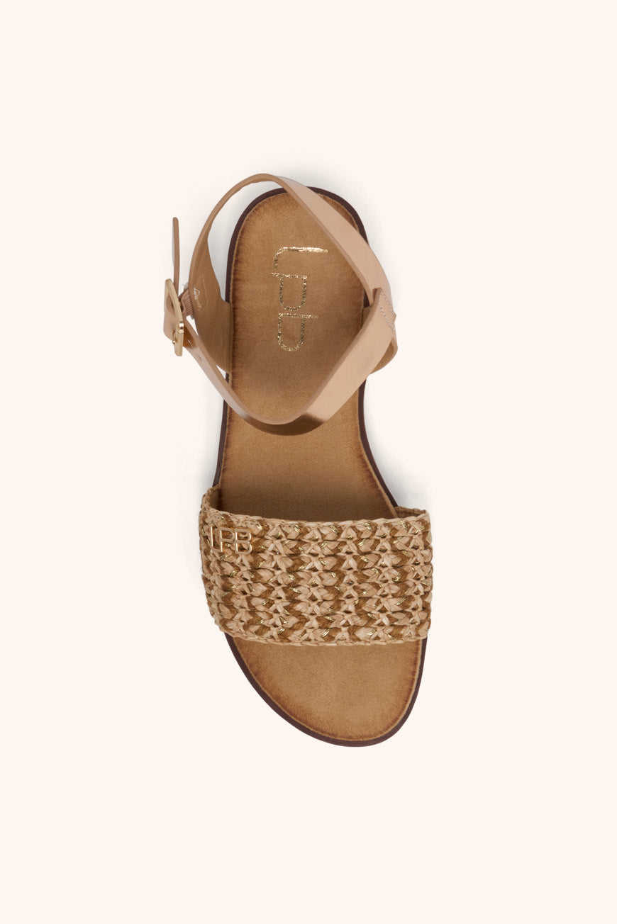 Les P'tites Bombes SANDALES LEONIE OR ROSE