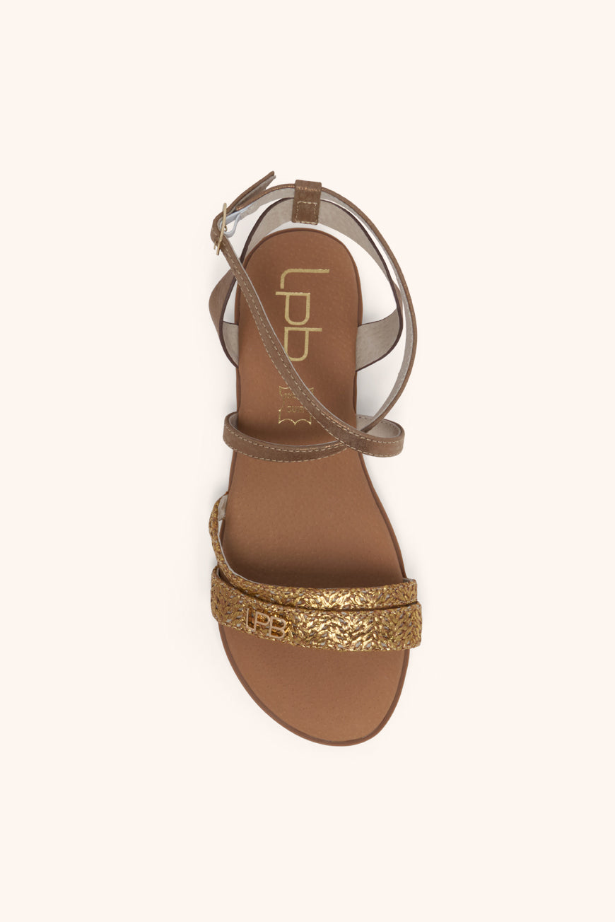 Les P'tites Bombes SANDALES LOA BRONZE