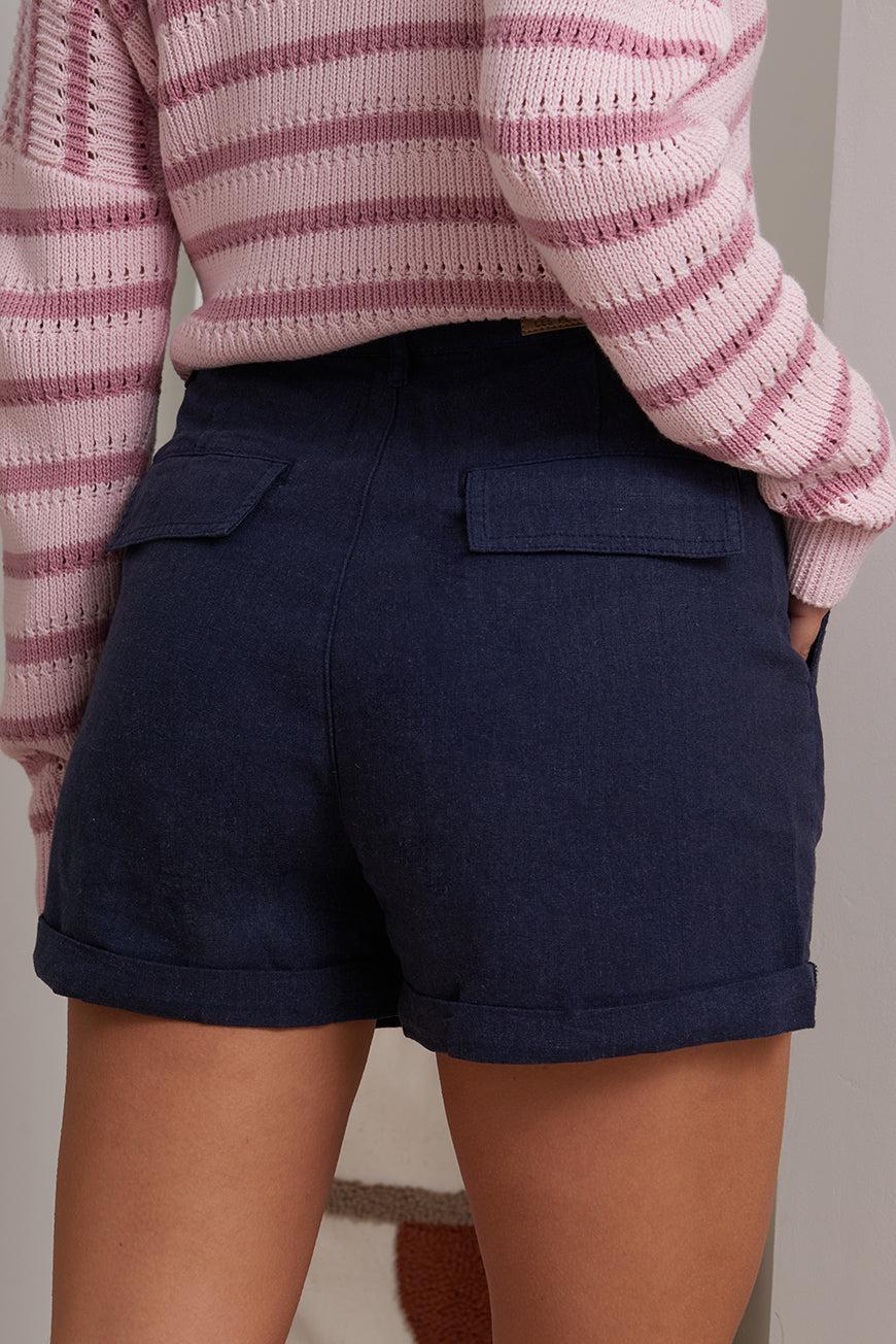 Les P'tites Bombes SHORT TAILLE HAUTE LIMA