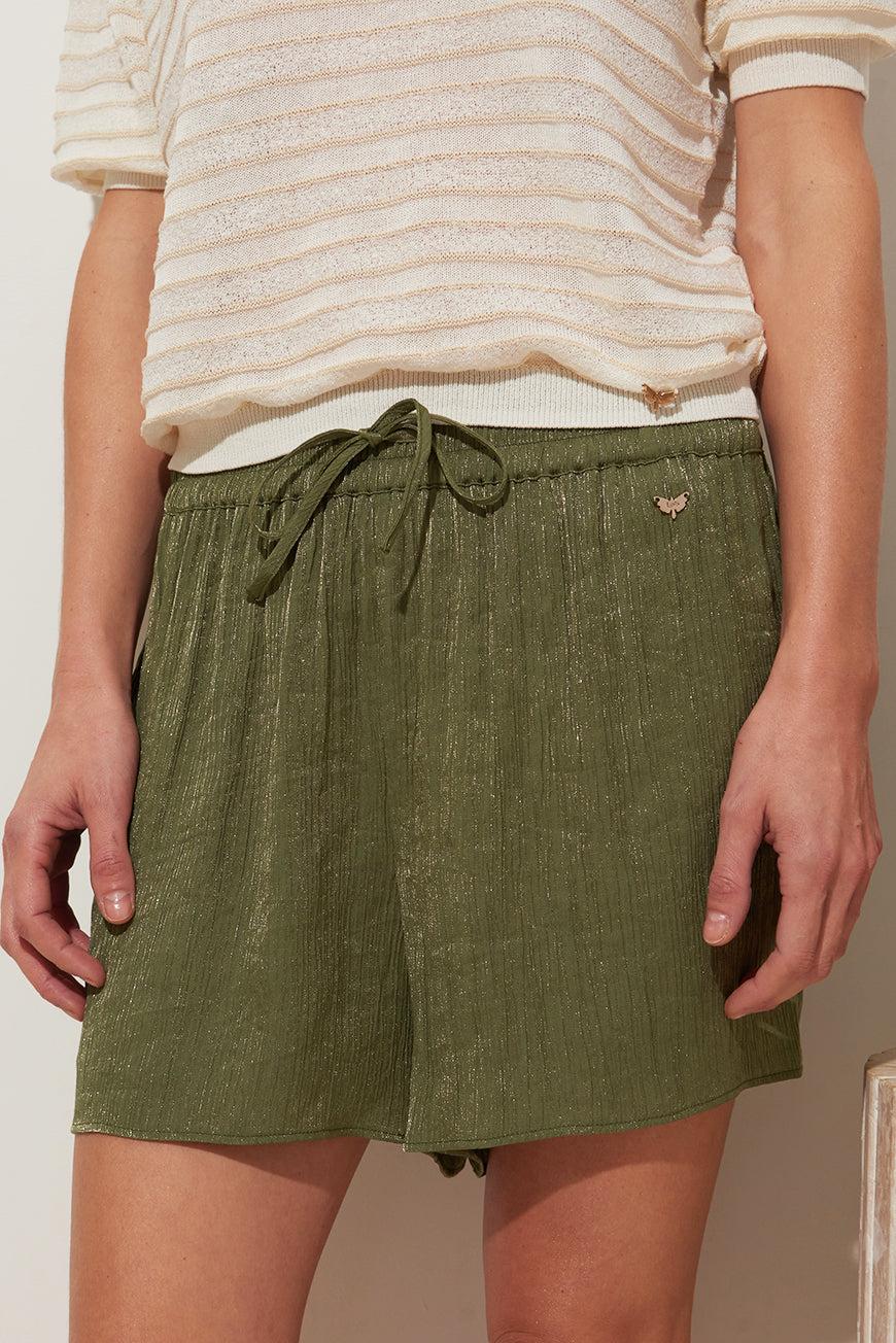 Les P'tites Bombes SHORT TAILLE HAUTE LIZEA
