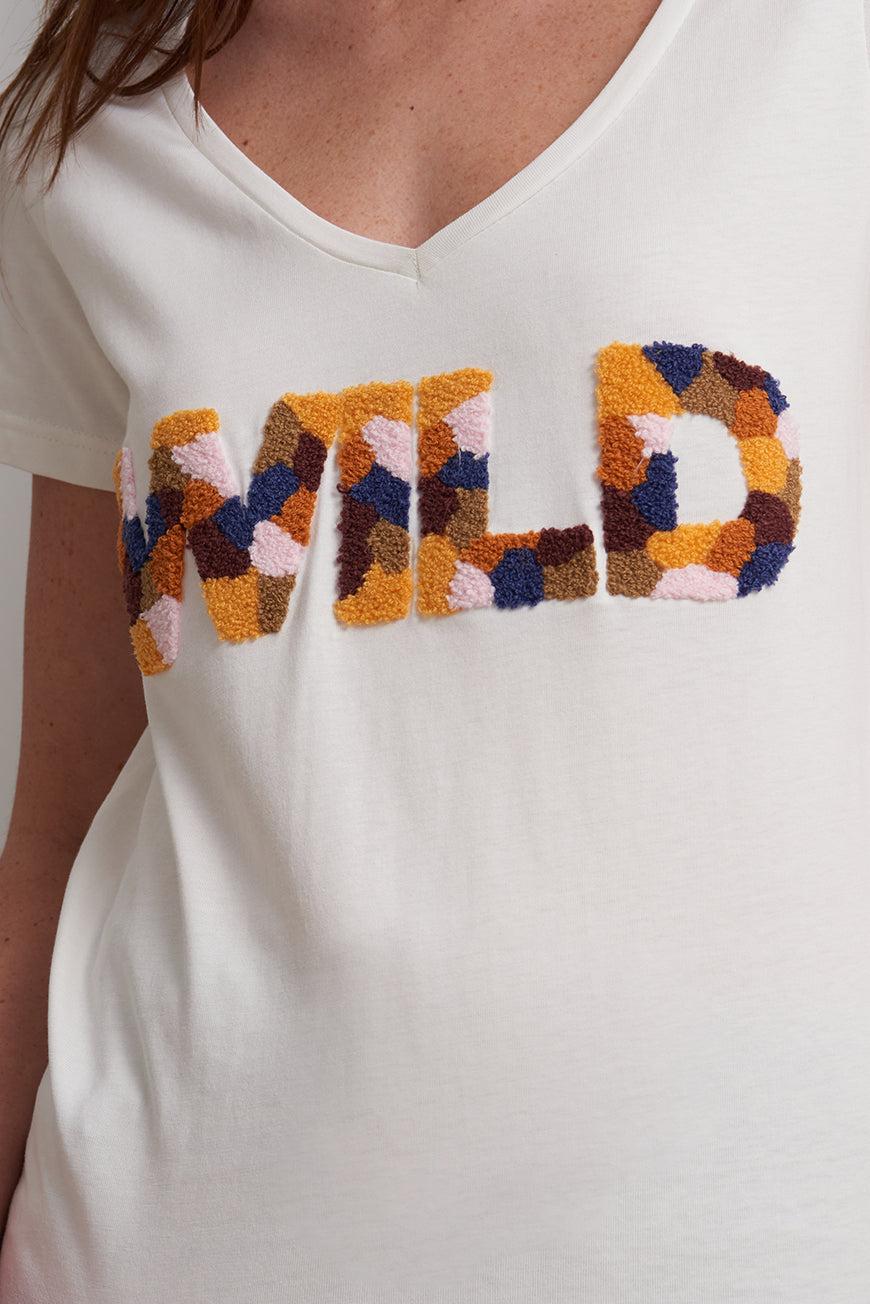 Les P'tites Bombes TEE SHIRT À MESSAGE ARIANA