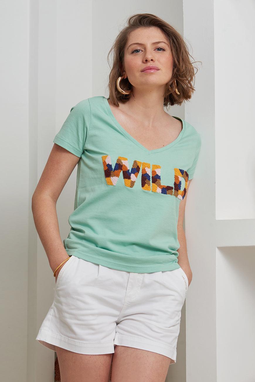 les p'tites bombes TEE SHIRT À MESSAGE ARIANA